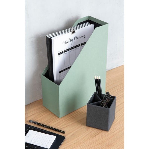 Organizer in cartone per documenti Estelle Canvas Paper Laminate – Bigso-image-2