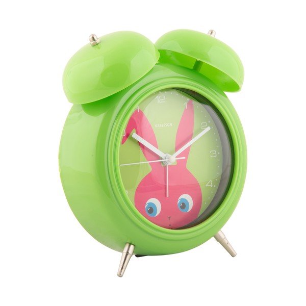 Sveglia per bambini ø 15 cm Peekaboo Bunny - Karlsson-image-3