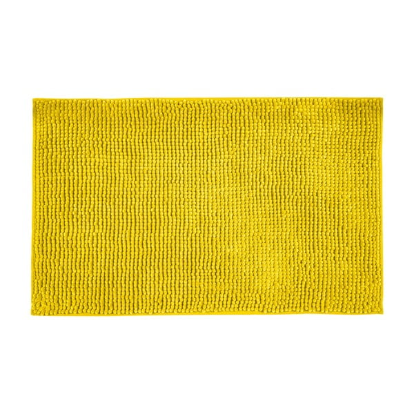 Tappetino da bagno giallo in tessuto 50x80 cm Chenille - Allstar