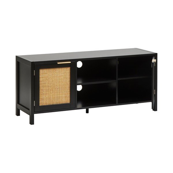 Mobile TV nero 120x52x38 cm Sherman – Premier Housewares-image-4