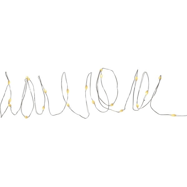 Catena luminosa con alimentazione a corrente 100 lampadine lunghezza totale 10 m Dew Drop – Star Trading-image-1