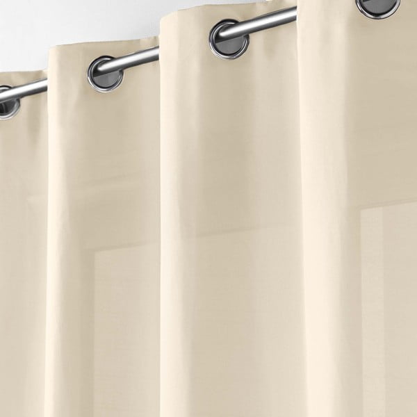 Tenda in microfibra beige 140x280 cm Absolu - douceur d'intérieur-image-1