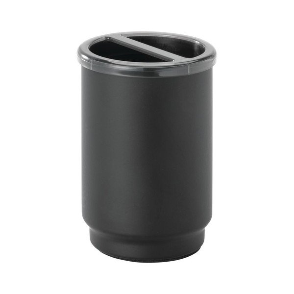 Bicchiere per spazzolino nero Austin - iDesign-image-1