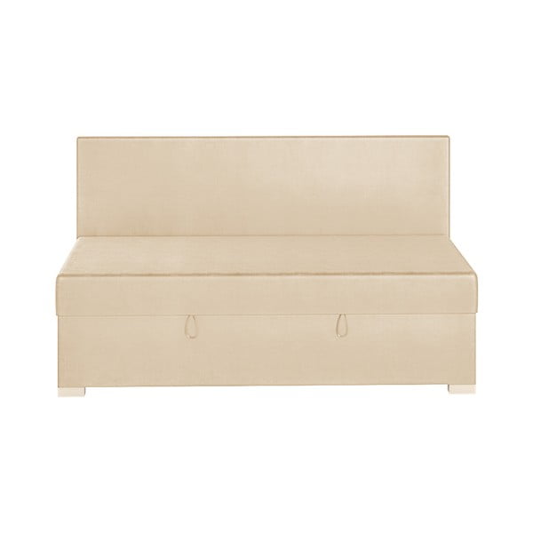 Letto per bambini beige con contenitore con materasso 90x200 cm Cozi - Ghado