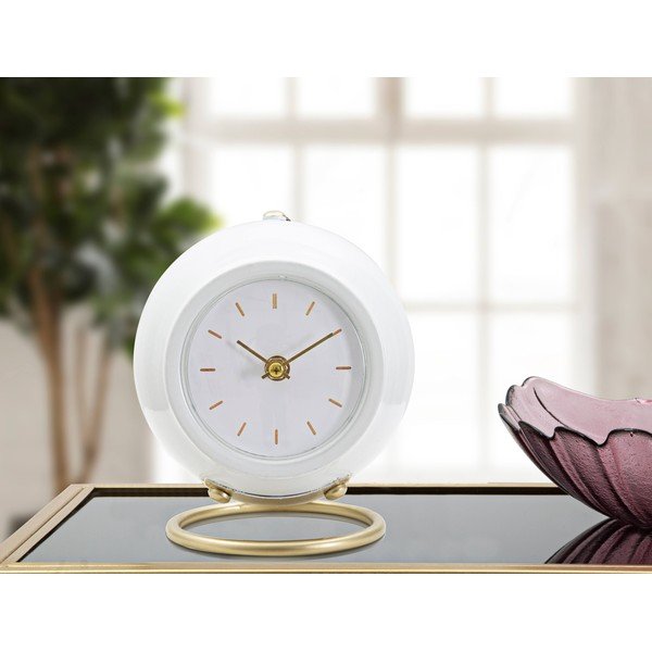 Palla dell'orologio da tavolo bianca - Mauro Ferretti-image-1