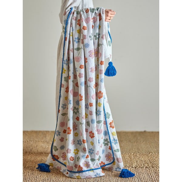 Coperta per bambini in cotone riciclato 130x160 cm Cherry – Bloomingville Mini-image-3