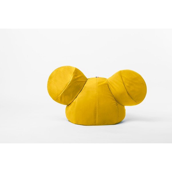 Borsa per seggiolino in velluto giallo Ears - The Brooklyn Kids-image-3