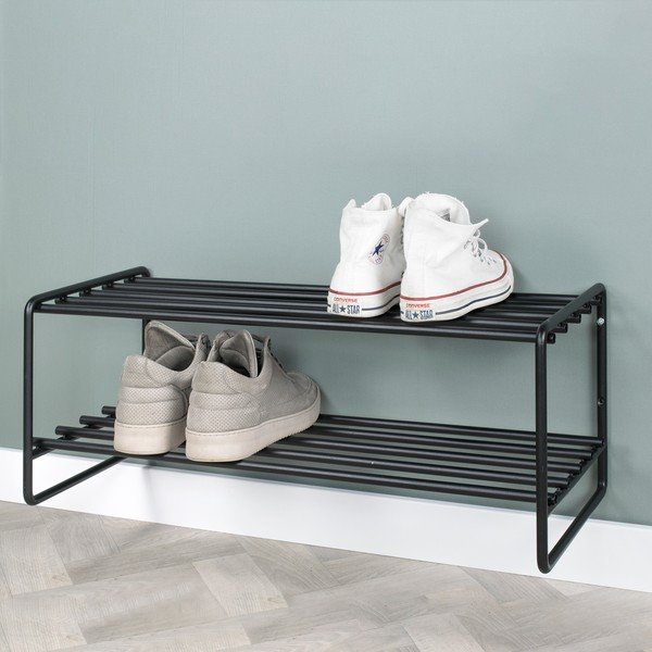 Scarpiera nera in metallo Clint - Spinder Design-image-4