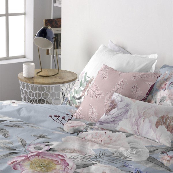 Federa in cotone Basic , 60 x 60 cm Soft Bouquet - Happy Friday-image-1