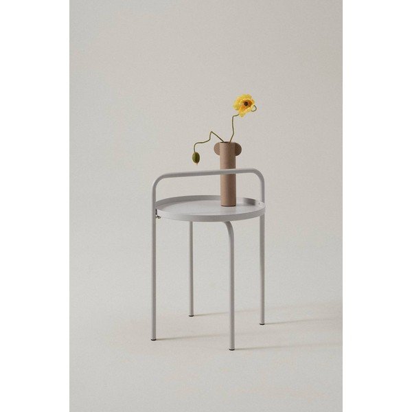 Tavolino rotondo in metallo ø 42 cm Bleket – Jotex-image-1