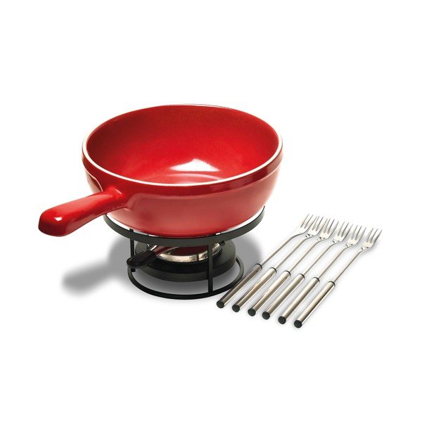 Červený set na fondue Emile Henry-image-2