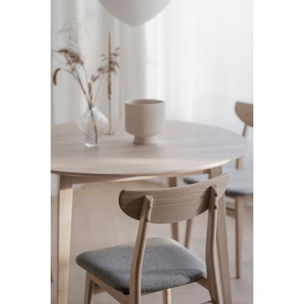 Set di 2 sedie da pranzo in colore naturale Rodham - Rowico-image-3