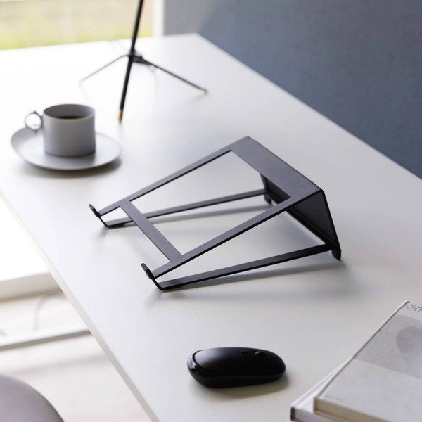 Supporto per laptop nero in metallo Tower – YAMAZAKI-image-1