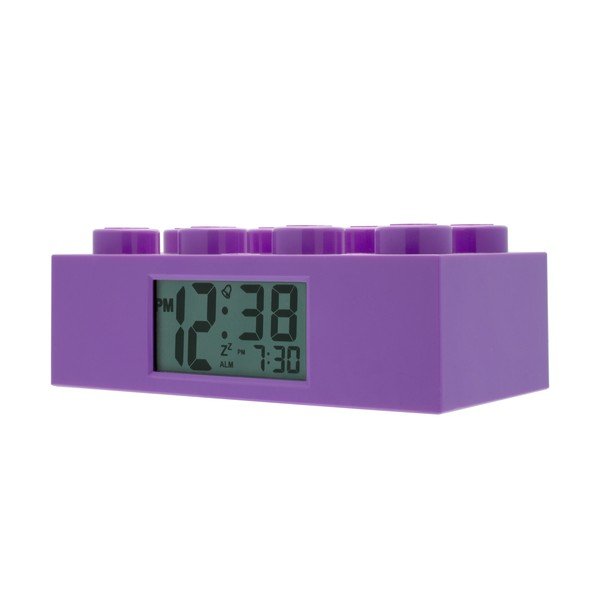 Orologio viola con sveglia Brick - LEGO®-image-4