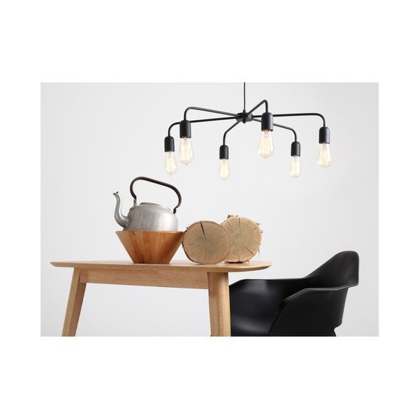 Forma personalizzata della luce del pendente nera Croser - CustomForm-image-2