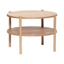 Tavolino rotondo in rovere ø 60 cm Acorn - Hübsch