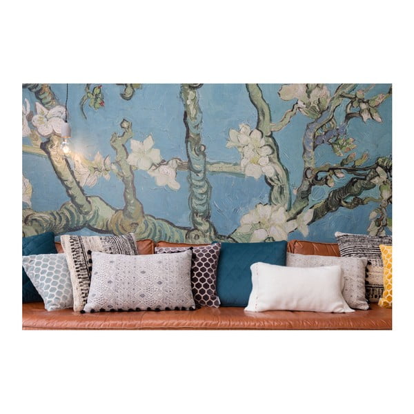 Cuscino blu con imbottitura , 45 x 45 cm Monty - Zuiver-image-2