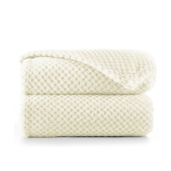 Coperta in microfibra color crema, 150 x 200 cm Henry - DecoKing-image-2