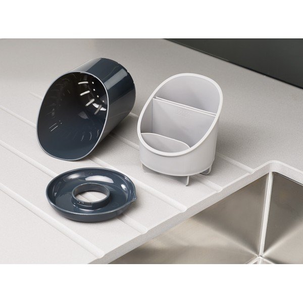 Portaposate e utensili da cucina grigio Dock - Joseph Joseph-image-4