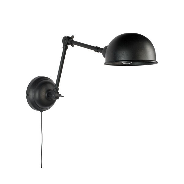 Lampada da parete nera Maarten - White Label