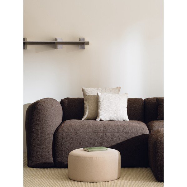 Poggiapiedi beige Folk – noo.ma-image-1