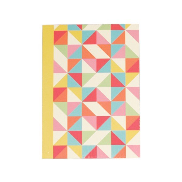 Zápisník A6 Rex London Multicolour Geometric