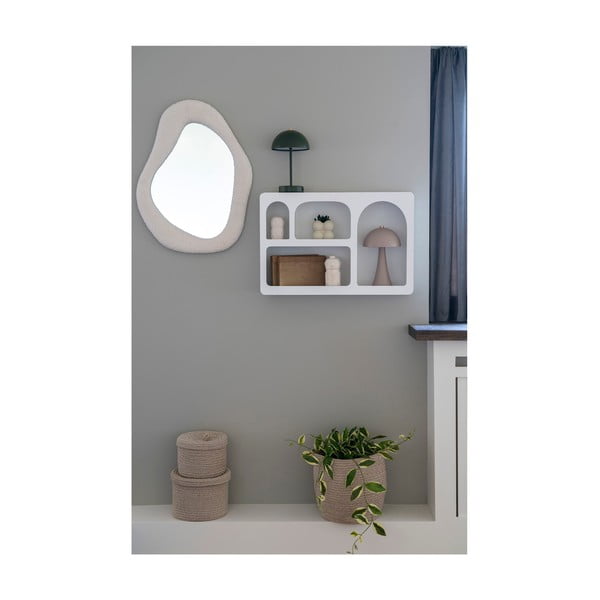 Scaffale con ripiani bianco 60 cm Bryne - House Nordic-image-2