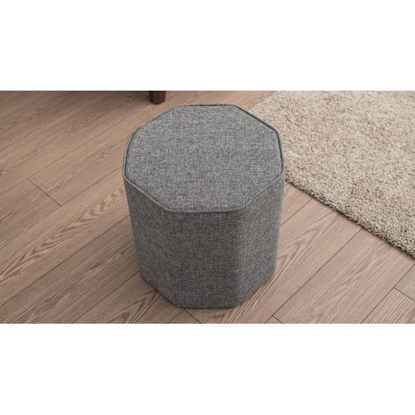 Sgabello grigio Hexa - Balcab Home-image-1