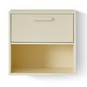 Comodino da parete giallo chiaro Keep by Hammel - Hammel Furniture