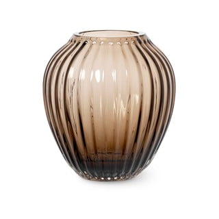 Vaso in vetro marrone fatto a mano Hammershøi - Kähler Design