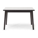 Tavolo da pranzo pieghevole bianco e nero in rovere Hammel , 120 x 80 cm Single - Hammel Furniture