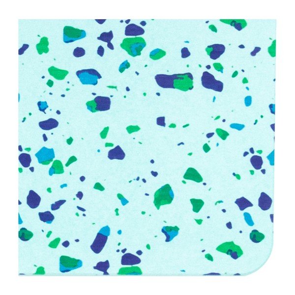 Tappeto da bagno azzurro 39x60 cm Terrazzo - Artsy Doormats-image-3