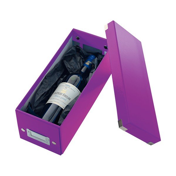 Contenitore viola con coperchio Disco CD, lunghezza 35 cm Click&Store - Leitz-image-2