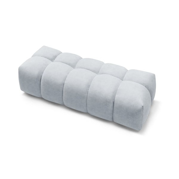 Pouf grigio chiaro Mont-Blanc - Bobochic Paris-image-4