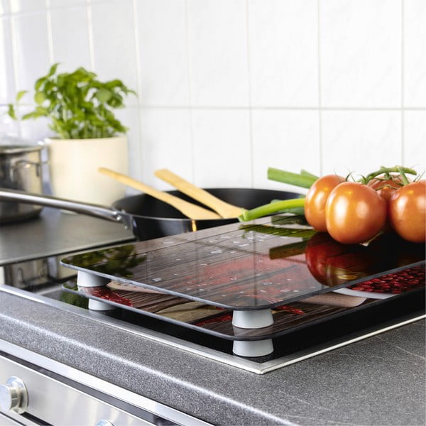 Set di 2 cappe da cucina in vetro con, 52 x 30 cm Spice - Wenko-image-1