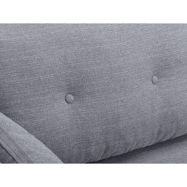 Divano a tre posti Elena, grigio chiaro, con lettino nell'angolo a sinistra - Mazzini Sofas-image-3