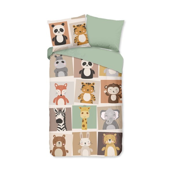 Set copripiumino e federa da bambini in microfibra per letto singolo ed esteso 140x220 cm Ranger – Good Morning