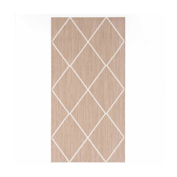 Tappeto beige 80x150 cm Damira – douceur d'intérieur