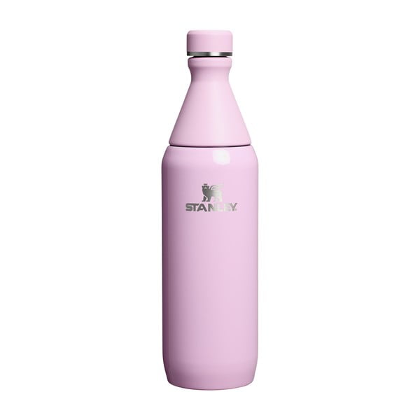 Bottiglia termica rosa in acciaio inox 600 ml All Day Slim Bottle Cherry Blossom Gloss – Stanley