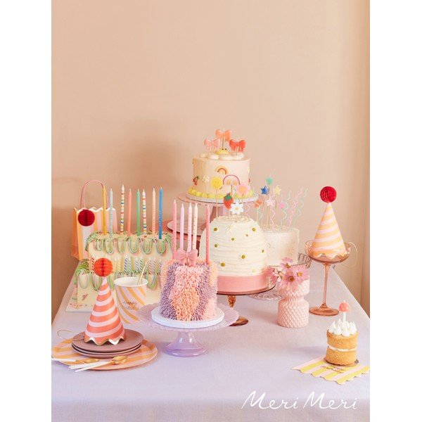 Candele per torta in set da 6 Star - Meri Meri-image-1