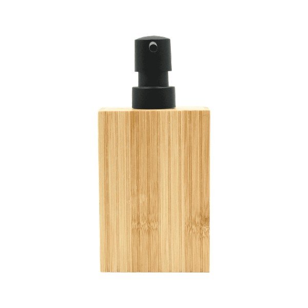 Dispenser per sapone di colore naturale in bambù Hanoi – douceur d'intérieur-image-3