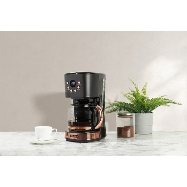 Macchina da caffè in nero-rame - Haden-image-2