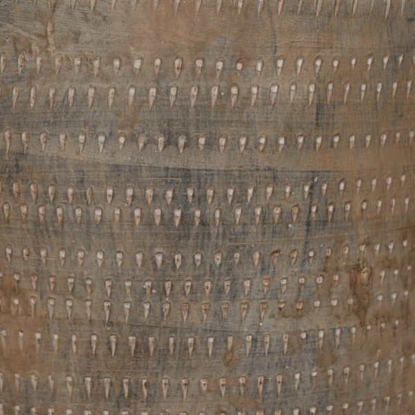 Vaso marrone in ceramica alto (altezza totale 49 cm) Antigo – Ixia-image-3