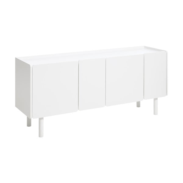 Cassettiera bianca 160x70x45 cm Bera – Unique Furniture-image-2