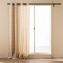 Tenda beige 140x280 cm Ondine – douceur d'intérieur