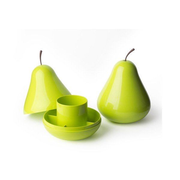 Dóza Pear Pod, zelená
