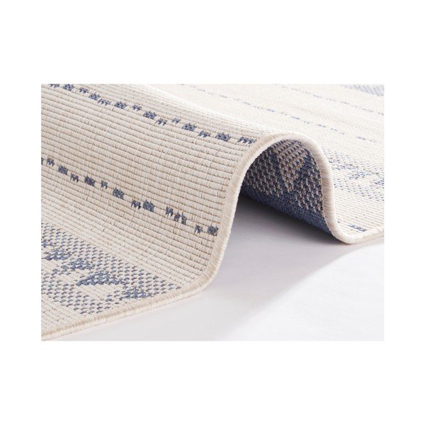 Tappeto da esterno blu e crema , 160 x 230 cm Bahamas - NORTHRUGS-image-3