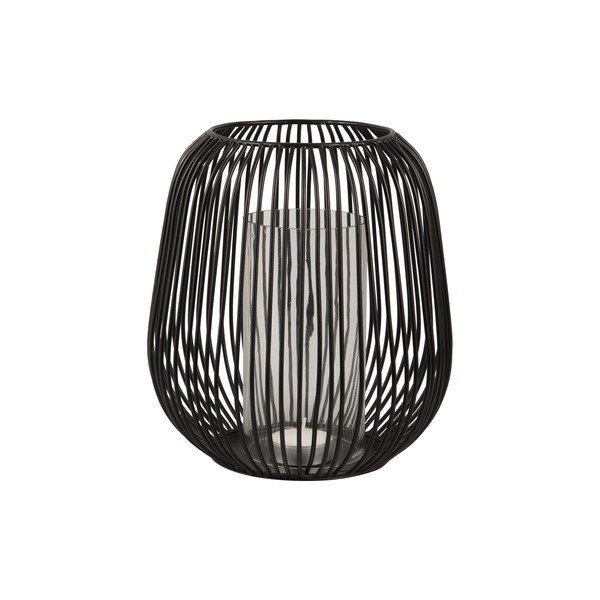 Lanterna da tavolo nera Lanterna, altezza 21 cm - PT LIVING