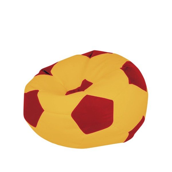Borsa per bambini rosso-arancio Football - Floriane Garden