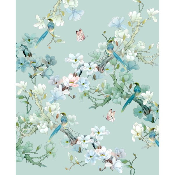 Coperta verde reversibile , 130 x 160 cm Shi - Descanso-image-1